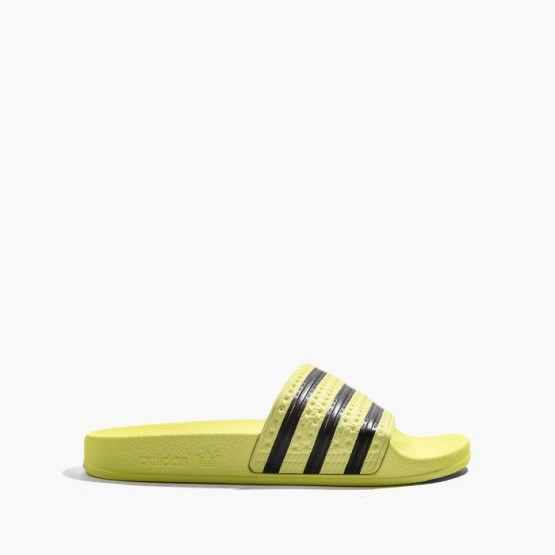 כפכפי אדידס לגברים Adidas Originals Adilette - צהוב