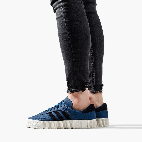 נעלי סניקרס אדידס לנשים Adidas Originals Sambarose - כחול