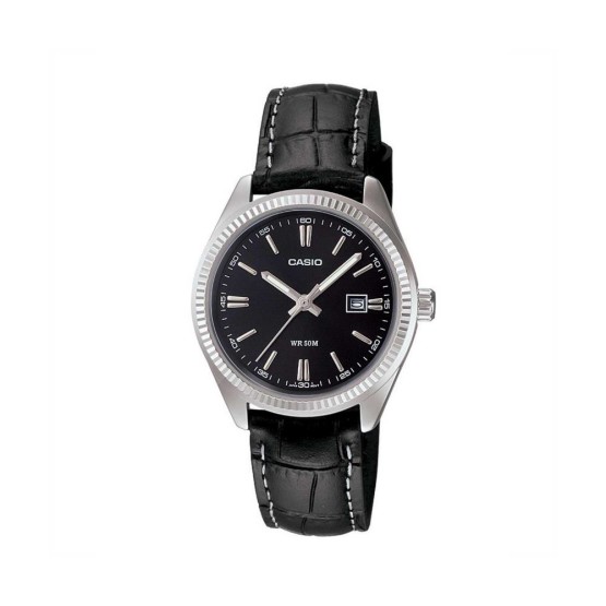 שעון קסיו לנשים CASIO LTP1302 - כסףשחור