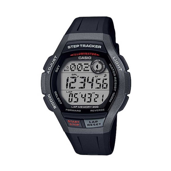 שעון קסיו לגברים CASIO WS2000 - שחור