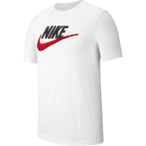 חולצת T נייק לגברים Nike BRAND MARK - לבן