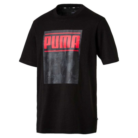 ביגוד פומה לגברים PUMA Camo Pack Logo - שחור