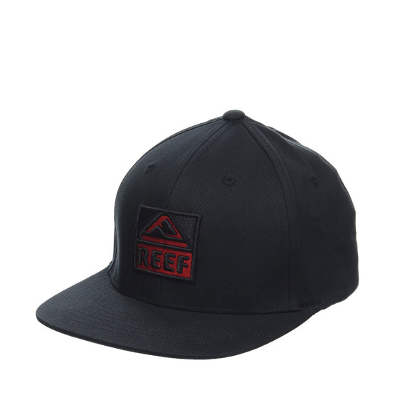 כובע ריף לגברים Reef CLASSIC BLOCK III - שחור/אדום