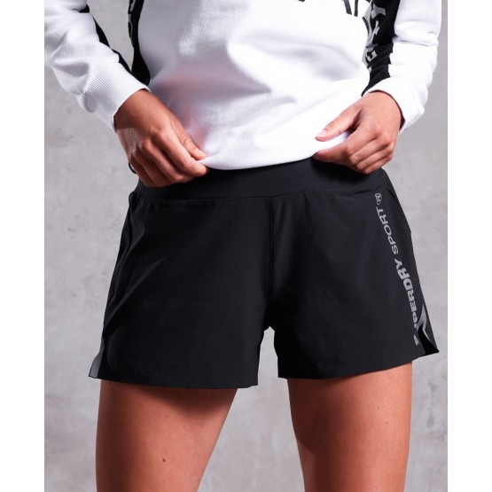 ביגוד סופרדרי לנשים Superdry Active Loose Shorts - שחור