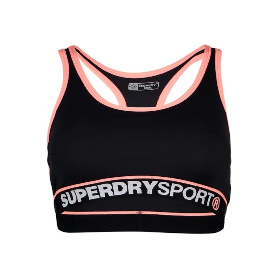ביגוד סופרדרי לנשים Superdry Sports Essentials Bra - שחור