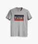 חולצת טי שירט ליוויס לגברים Levis Logo Graphic Tee - אפור