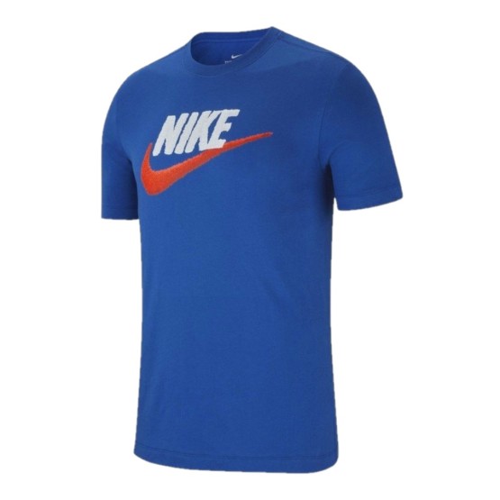 חולצת T נייק לגברים Nike NSW TEE BRAND MARK - כחול