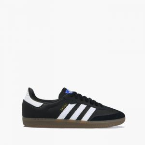 נעלי סניקרס אדידס לגברים Adidas Originals Samba OG - לבן/שחור