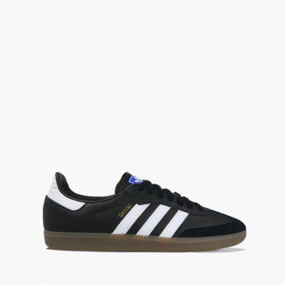 נעלי סניקרס אדידס לגברים Adidas Originals Samba OG - לבן/שחור