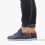 נעלי סניקרס ניו באלאנס לגברים New Balance ML574 - אפור כהה/חום