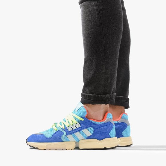 נעלי סניקרס אדידס לגברים Adidas Originals ZX Torsion - כחול