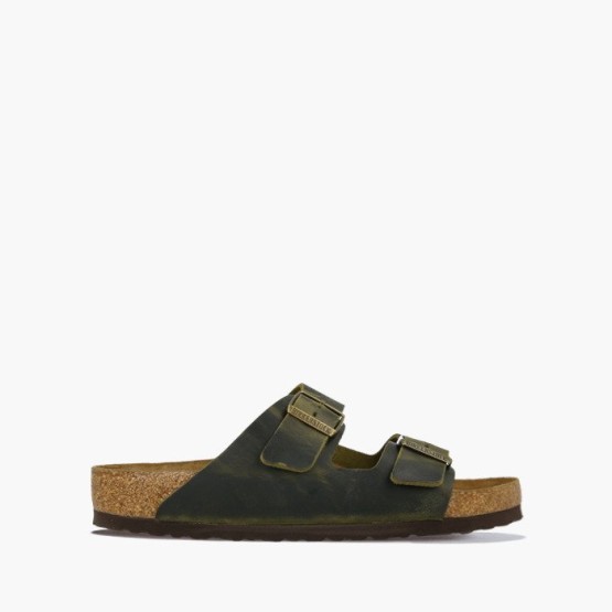 כפכפי בירקנשטוק לגברים Birkenstock Arizona BS - ירוק