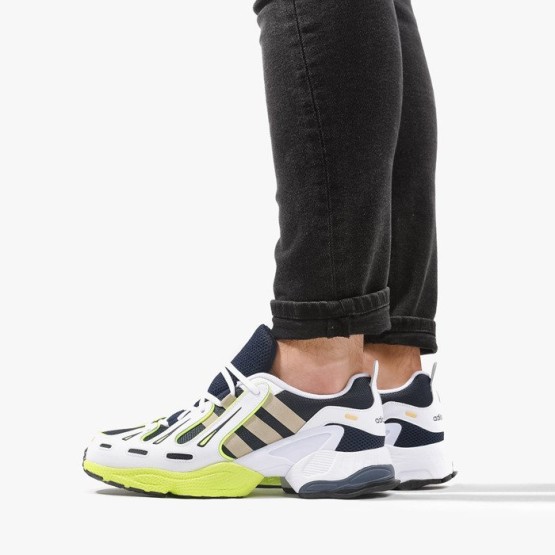 נעלי סניקרס אדידס לגברים Adidas Originals Equipt Gazelle EQT - לבן/צהוב