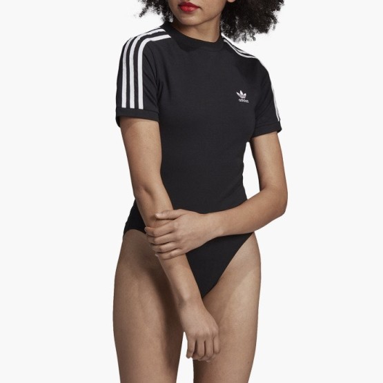 ביגוד Adidas Originals לנשים Adidas Originals Short Sleeve Bodysuit - שחור