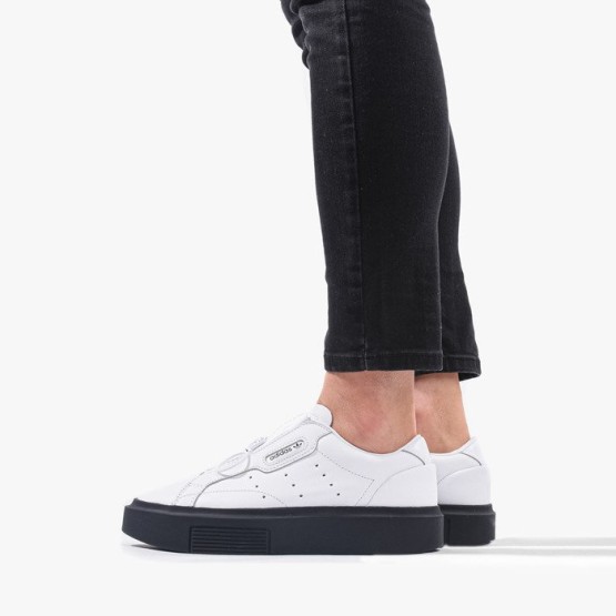 נעליים Adidas Originals לנשים Adidas Originals Sleek Super Zip - לבן/שחור