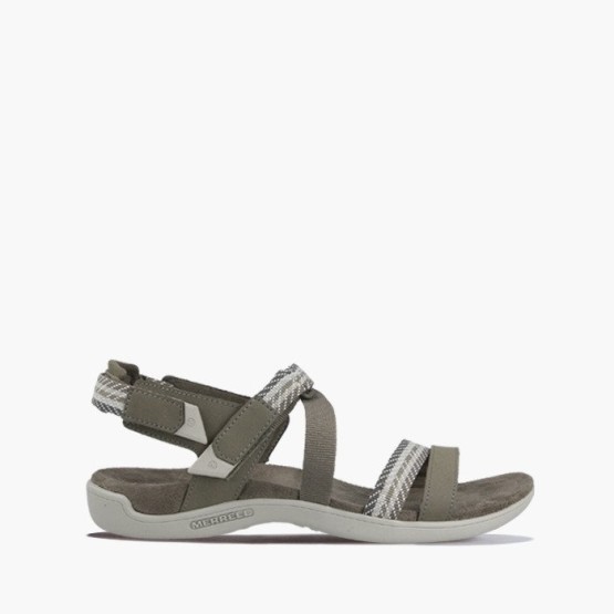 סנדלים מירל לנשים Merrell District Mendi Backstrap - אפור