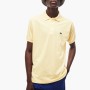 חולצת פולו לקוסט לגברים LACOSTE Polo Erkek Original Fit - צהוב