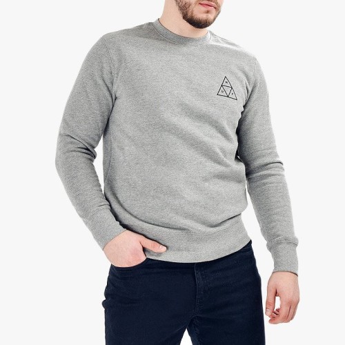 סווטשירט לגברים, HUF Crewneck Triple 