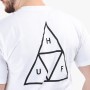 סווטשירט HUF לגברים HUF Triple Triangle - לבן