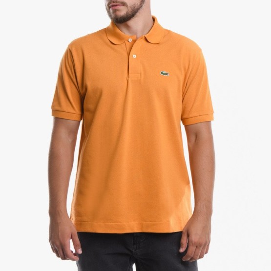 חולצת פולו לקוסט לגברים LACOSTE Polo Erkek Original Fit - כתום