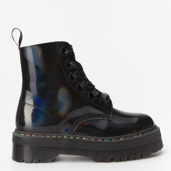 Molly Rainbow Patent Dr Martens Martens Shoes Dr Martens Molly