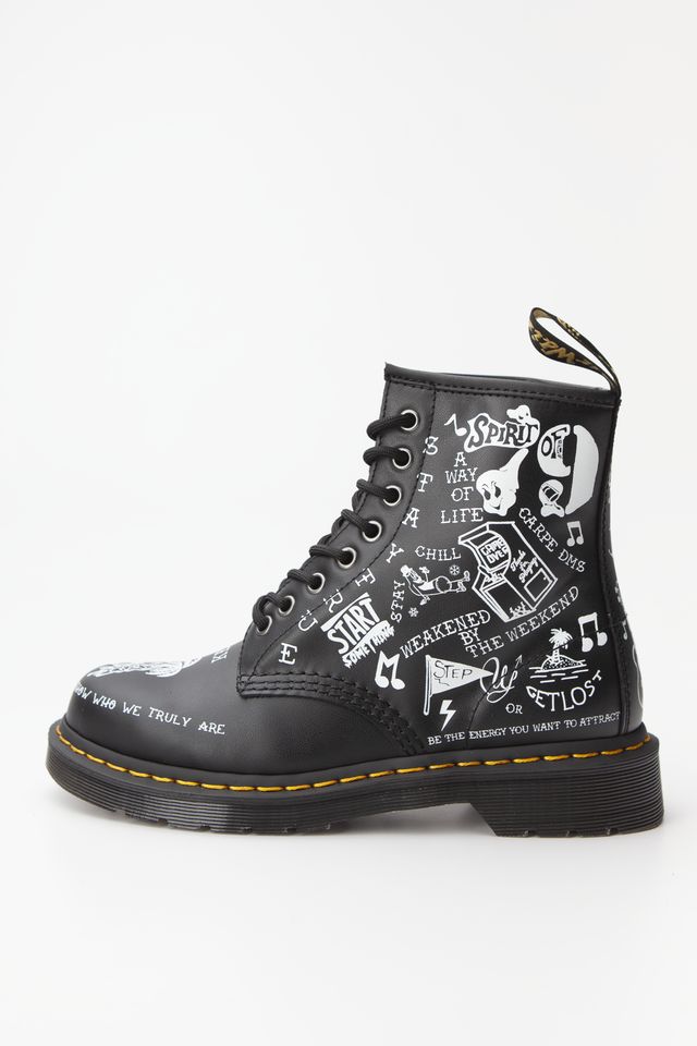 scribble dr martens