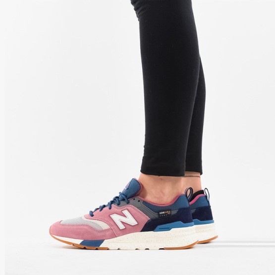נעלי סניקרס ניו באלאנס לנשים New Balance CW997 - ורוד/כחול