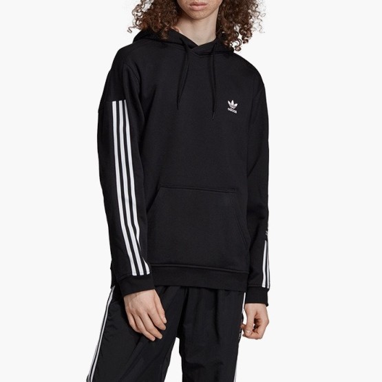 בגדי חורף אדידס לגברים Adidas Originals Tech Hoodie - שחור