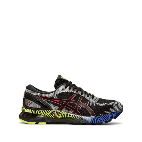 נעלי ריצה אסיקס לגברים Asics Gel-Nimbus 21 LS - צבעוני כהה