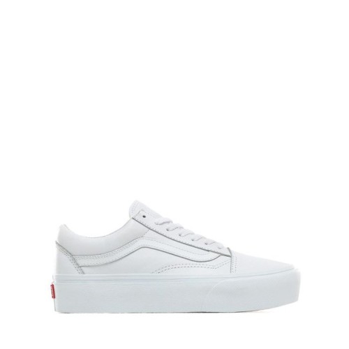 vans platform shoes white