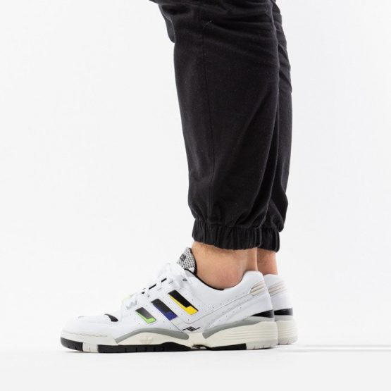 נעלי סניקרס אדידס לגברים Adidas Originals Torsion - לבן