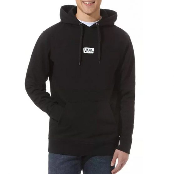 ביגוד ואנס לגברים Vans Scratched Hoodie - שחור