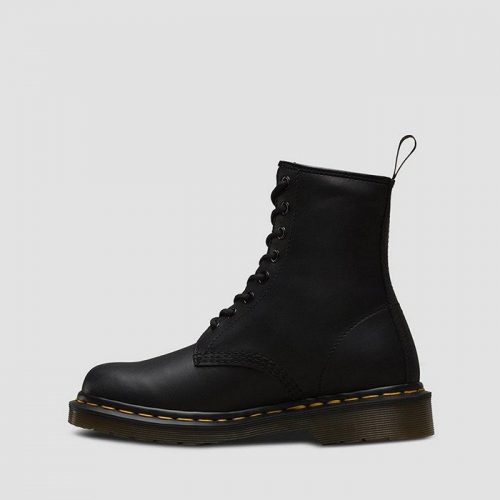 dr martens 1460 black greasy