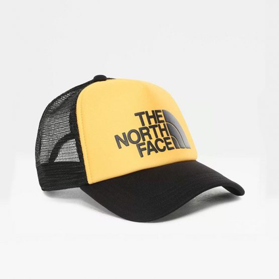 ביגוד דה נורת פיס לגברים The North Face Logo Trucker - צהוב