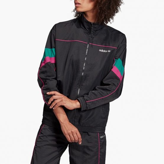 ביגוד Adidas Originals לנשים Adidas Originals Tech Track Jacket - שחור