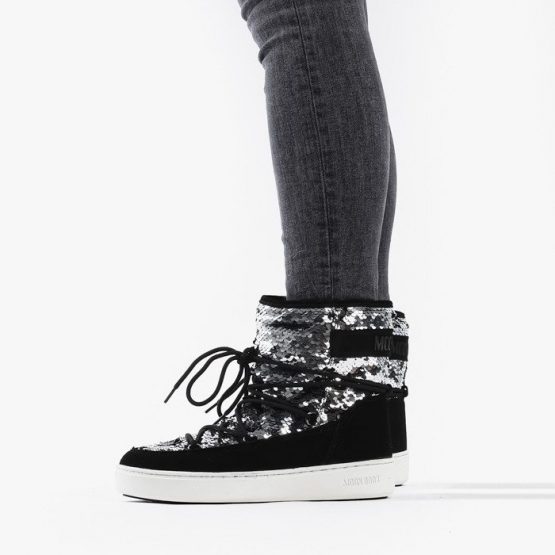 נעליים מונבוט' לנשים Moon Boot Pulse Mid Disco - שחור