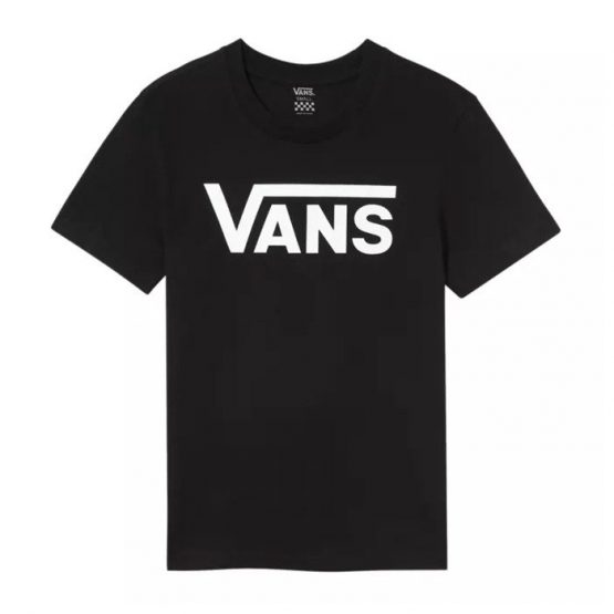 חולצת טי שירט ואנס לנשים Vans Fying V Crew - שחור