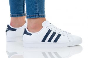נעלי סניקרס אדידס לנשים Adidas Coast Star - לבן/ כחול