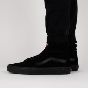 vans all black style