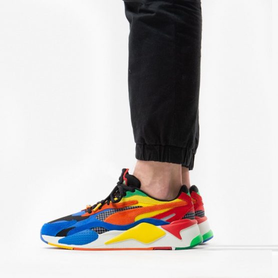 נעליים פומה לגברים PUMA x Rubiks RS X3 - צבעוני