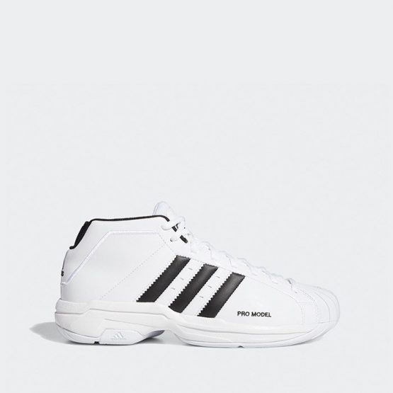נעלי סניקרס אדידס לגברים Adidas Pro Model 2G - לבן