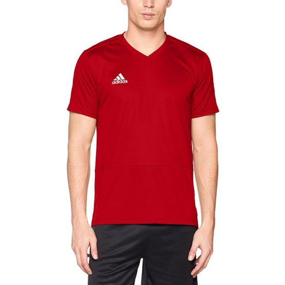 חולצת אימון אדידס לגברים Adidas Condivo 18 TR - אדום יין