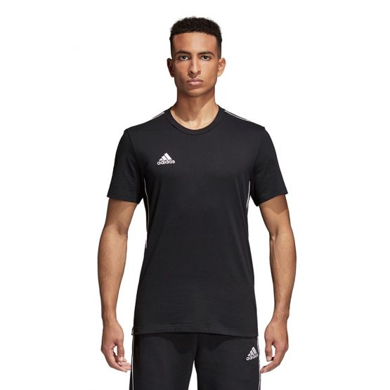 חולצת אימון אדידס לגברים Adidas Core 18 Tee - שחור