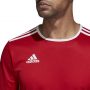 חולצת אימון אדידס לגברים Adidas Entrada 18 JSY - אדום