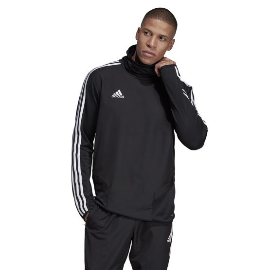 חולצת אימון אדידס לגברים Adidas TIRO 19 Warm Top - שחור