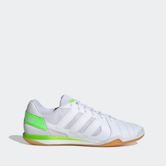 נעלי סניקרס אדידס לגברים Adidas TOP SALA IN - לבן/ירוק