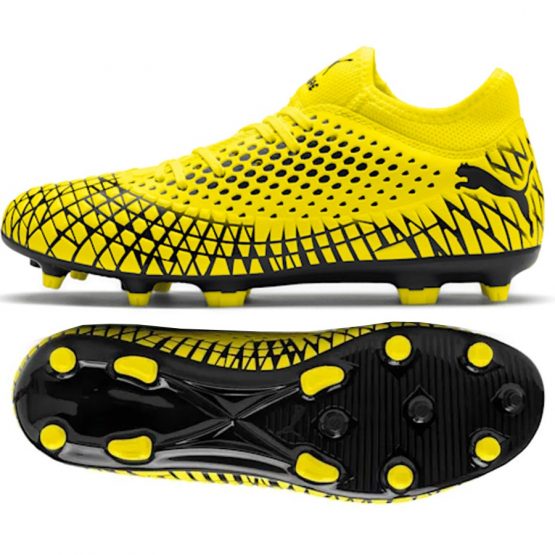נעליים פומה לגברים PUMA   Future 4.4 FG AG  - צהוב