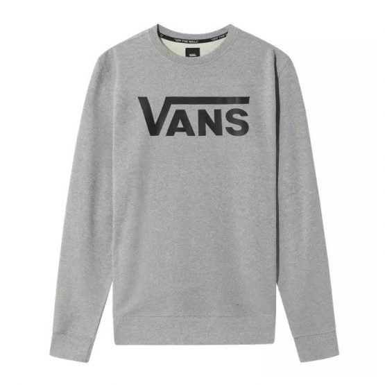 סווטשירט ואנס לגברים Vans Classic Crew II - אפור