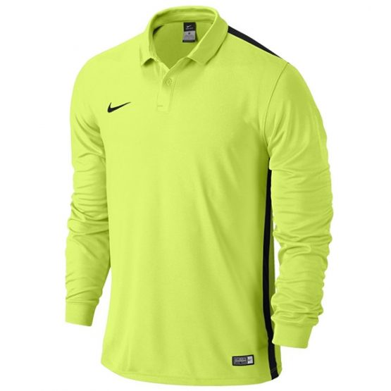חולצת פולו נייק לגברים Nike LS Junior Challenge  - צהוב