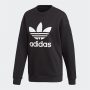 סווטשירט אדידס לנשים Adidas Originals Trefoil Crew Sweat - שחור